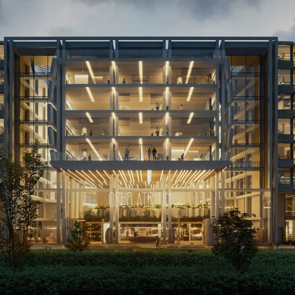 Oslo Atrium fasade
