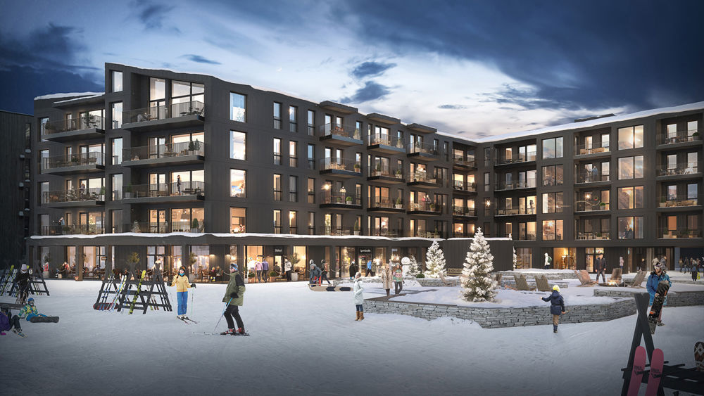 Hemsedal Fjellandsby HRTB Arkitekter