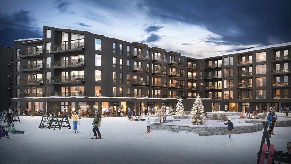 Hemsedal Fjellandsby HRTB Arkitekter