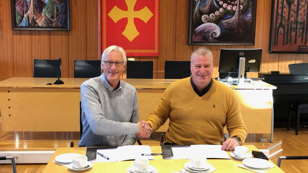Kontraktssignering Verdal BBS