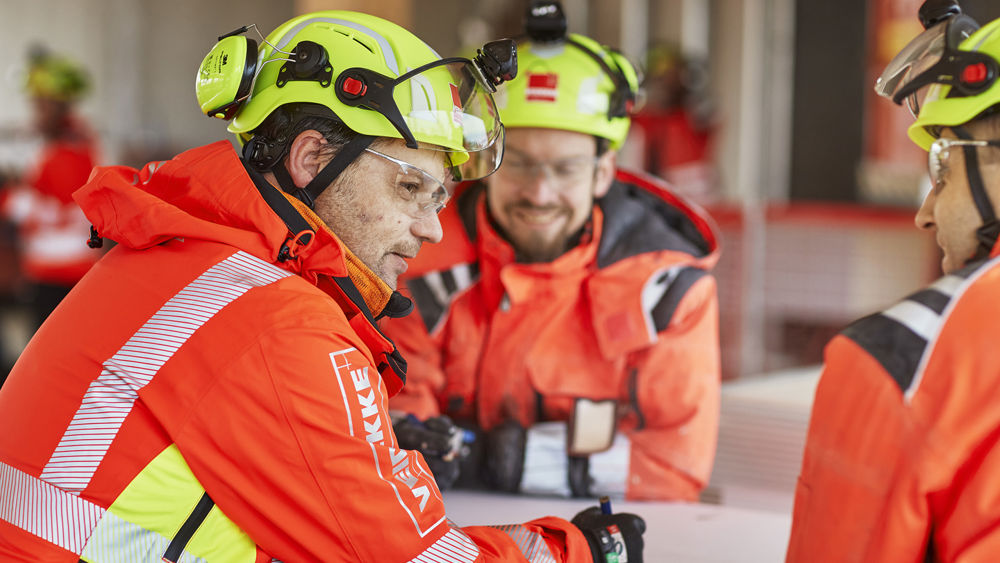 Ansatte på jobb