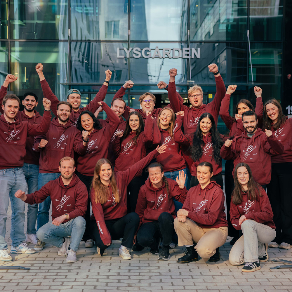 Veidekkes fremtidslag 2024. Gruppebilde. Foto.