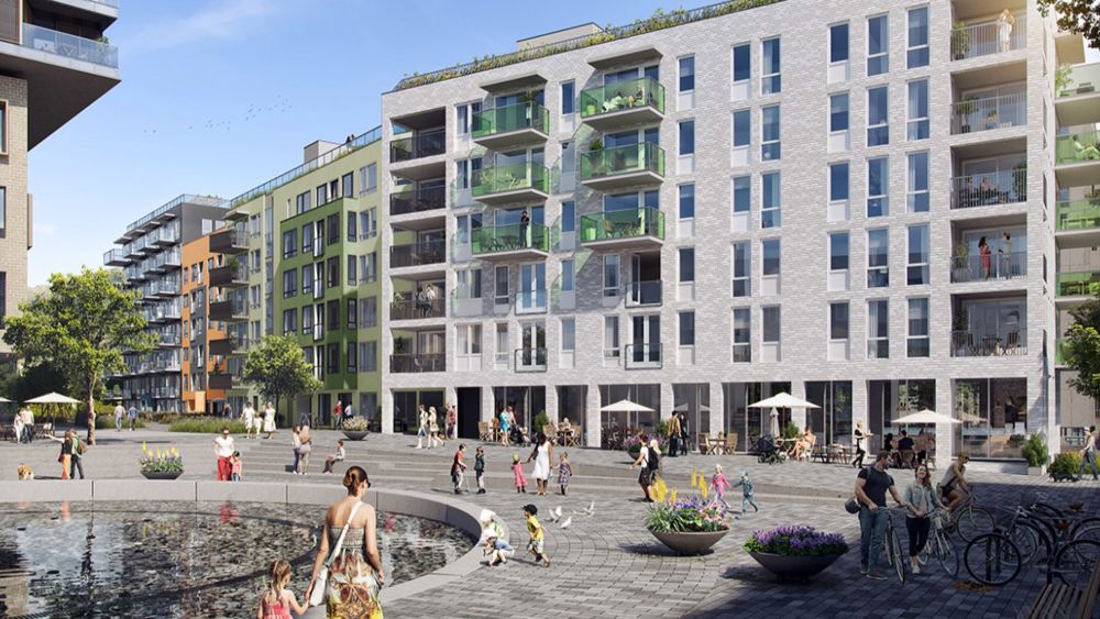 Vollebekk D1 torget