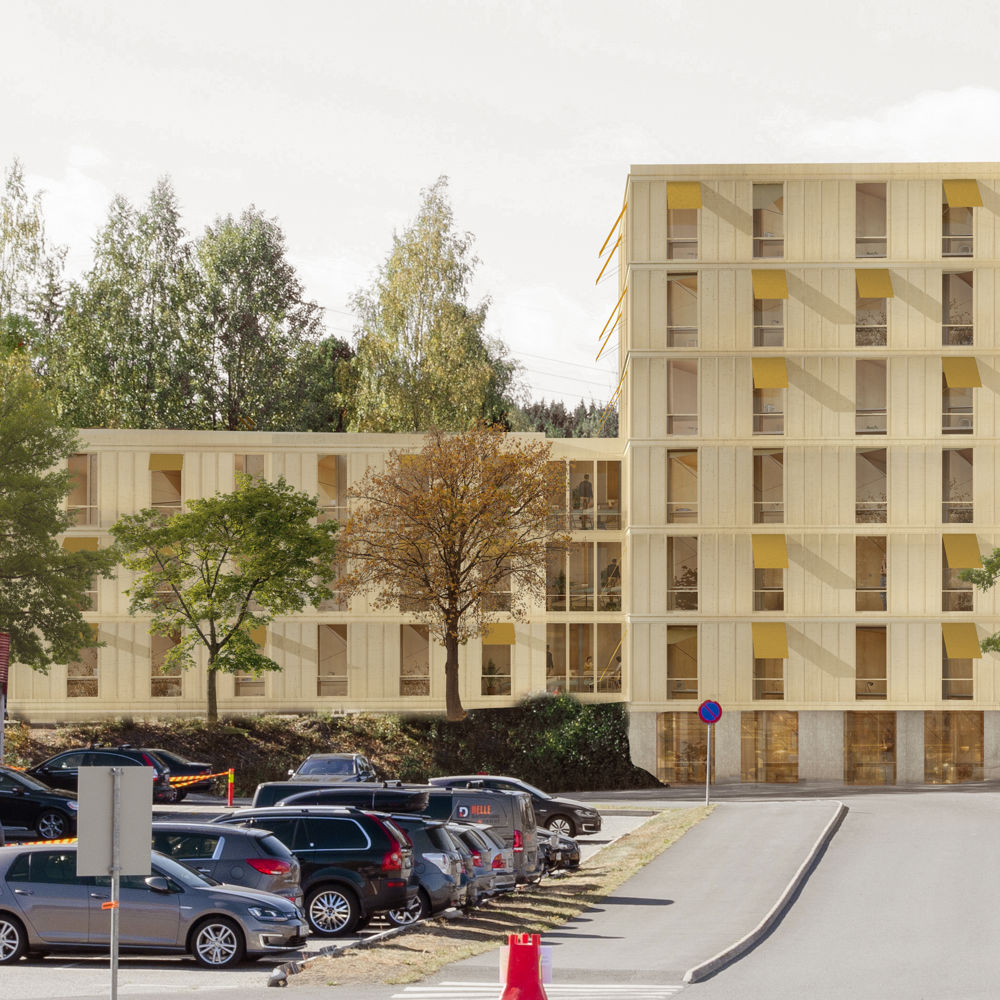 Bilde av studentboligen